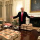 Illustration for article titled ‘I’m Told This Is Where Bill and Monica...’: Trump is Giving White House Tours Because He Doesn’t Have Anything Else to Do